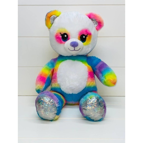 BUILD-A-BEAR WORKSHOP BAB Rainbow Friends Panda Plush - Picture 1 of 5